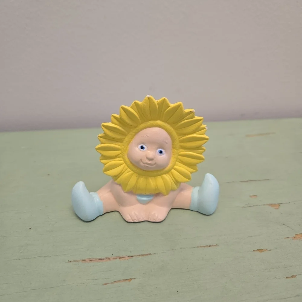 Sunflower Child Figurine Vintage